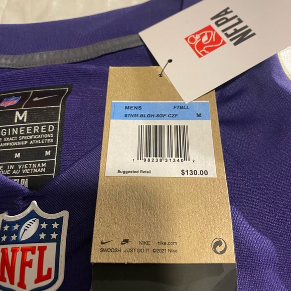 Derrick Henry Baltimore Ravens
Men's Nike NFL Football Jersey - Picture 5 of 7